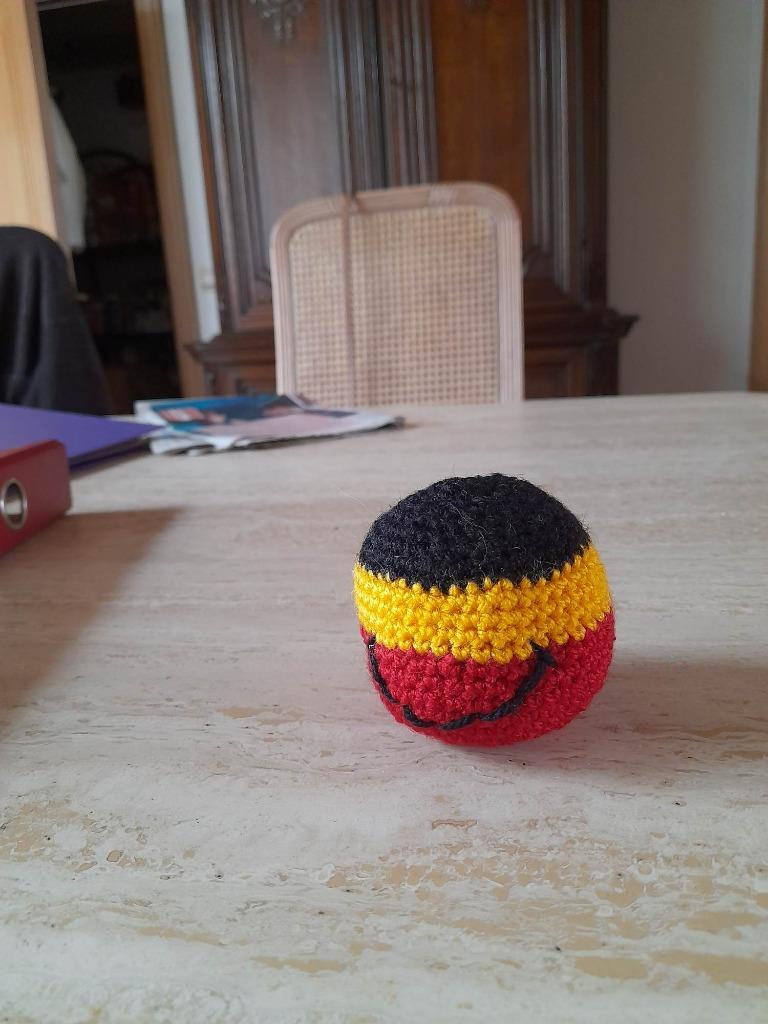 Peluche autocrochetée (par ma femme) originaire de Belgique, Enlèvement ou Envoi, Neuf, Autres types