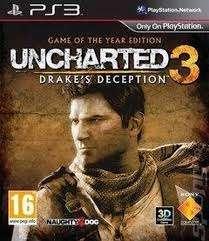 Uncharted 3-game van het jaar editie (PS3)., Games en Spelcomputers, Avontuur en Actie, Online, Vanaf 18 jaar, 1 speler