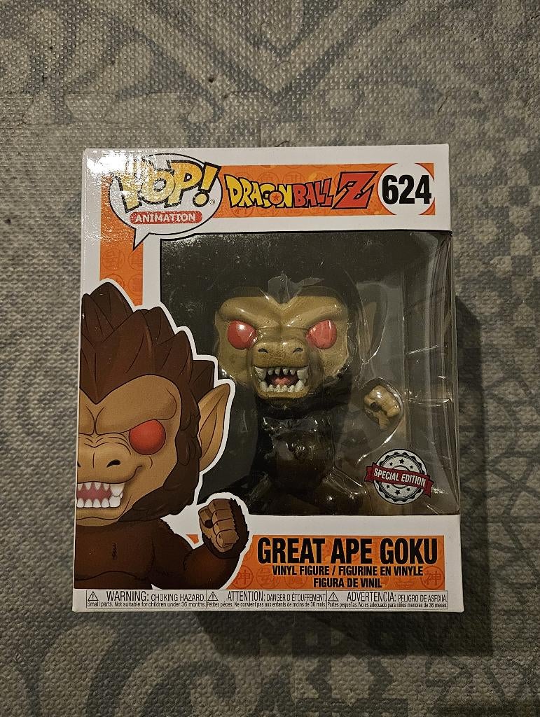 Funko Pop ! Great Ape Goku #624 - Dragon Ball Z, Enlèvement, Neuf