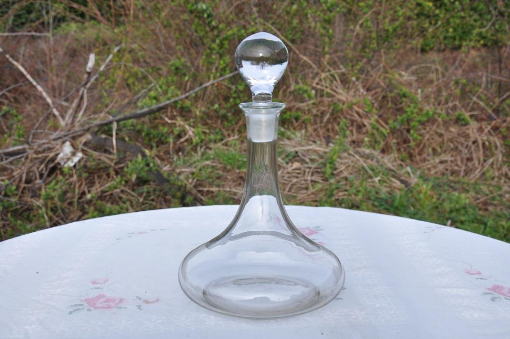 carafe avec bouchon en verre pour decanter, Ophalen of Verzenden