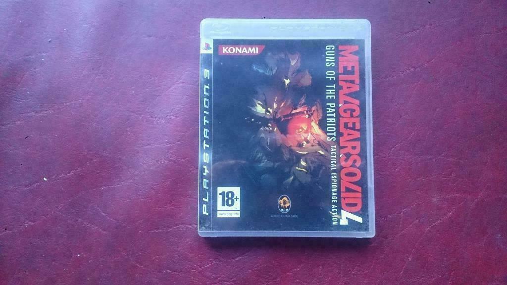 Metal gear solid 4 - guns of the patriots, Enlèvement ou Envoi, Utilisé