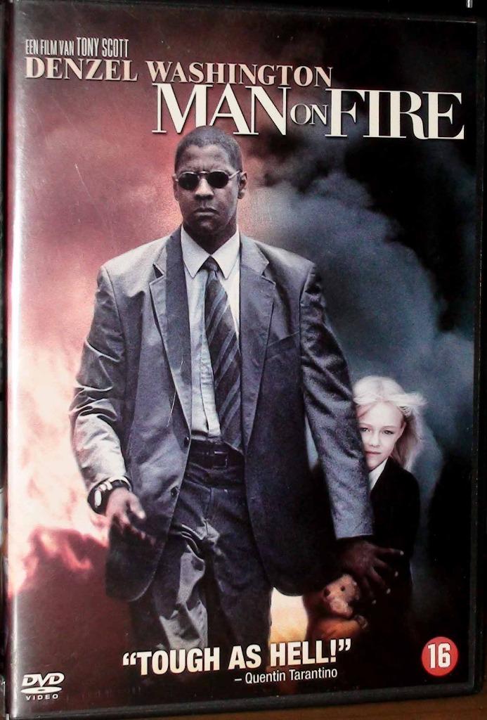 DVD homme en feu, Enlèvement ou Envoi, Thriller d'action