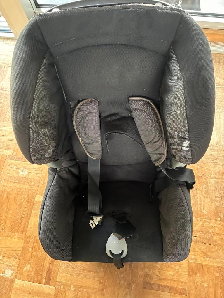 Autostoel maxi cosi 9-18 kg zwart/grijs, Kinderen en Baby's, Autostoeltjes, Ophalen, Autogordel of Isofix, Gebruikt, 9 t/m 18 kg