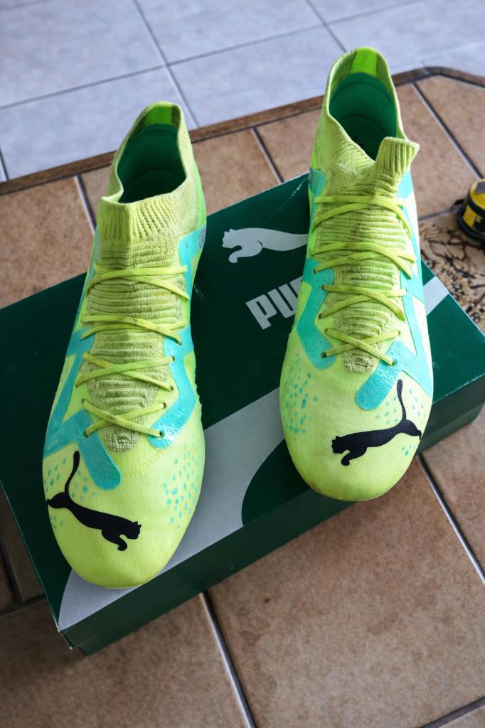 PUMA Future Ultimate MxSG voetbalschoenen, Ophalen of Verzenden, Zo goed als nieuw, Schoenen