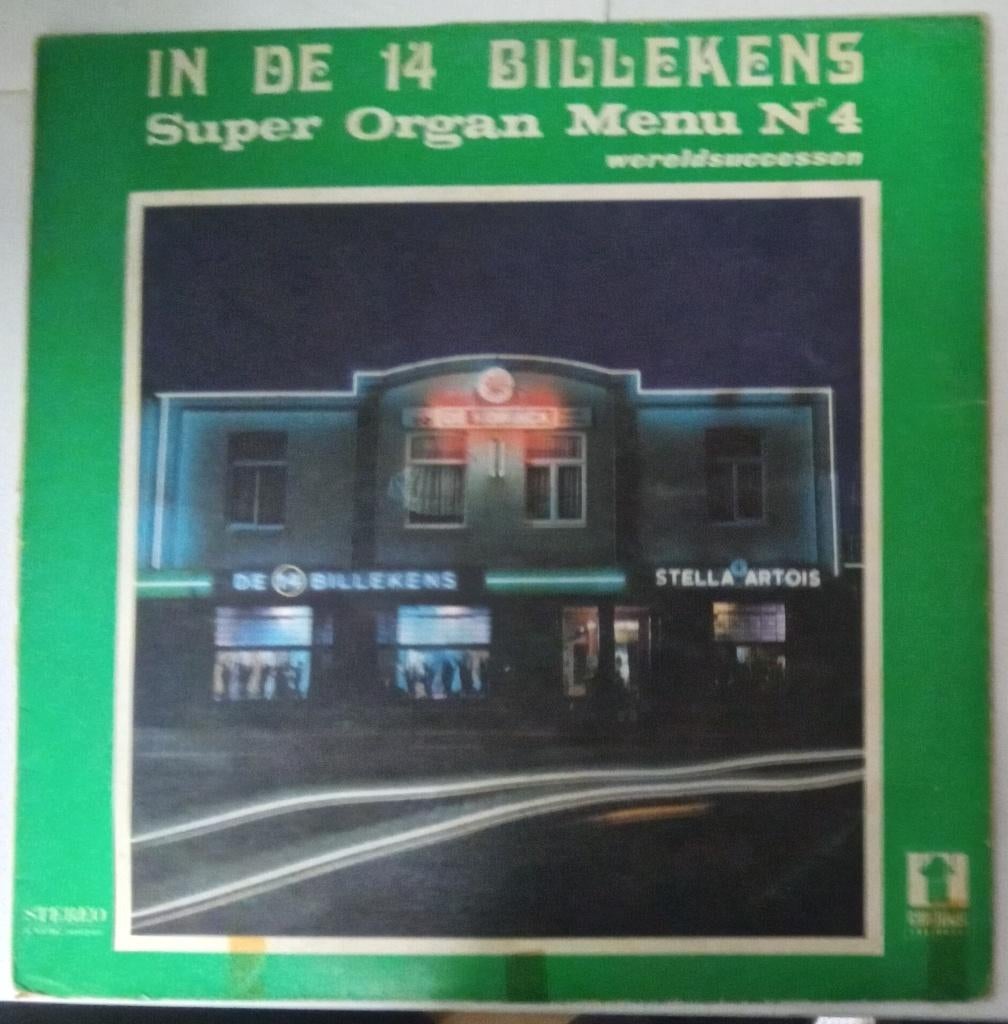 Decap-Orgel - In De 14 Billekens - Super Organ Menu N 4 -LP, Ophalen of Verzenden