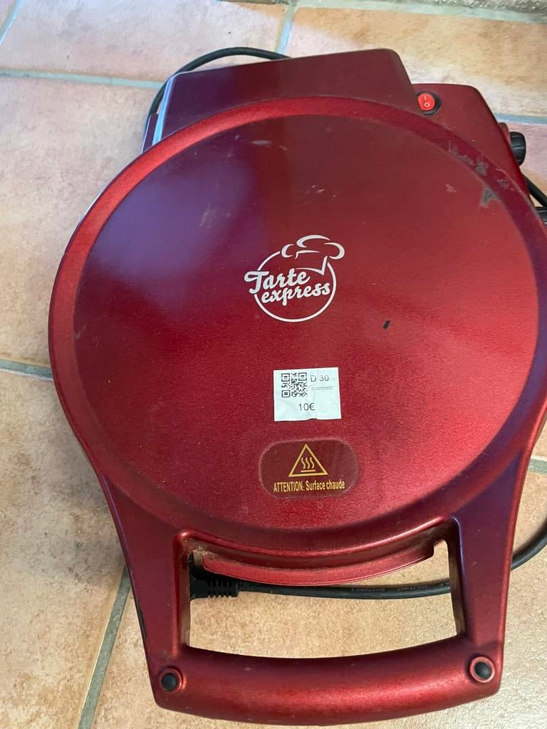 Chauffe plat style tarte, Enlèvement, Utilisé, Gâteaux et Tartes, Moule