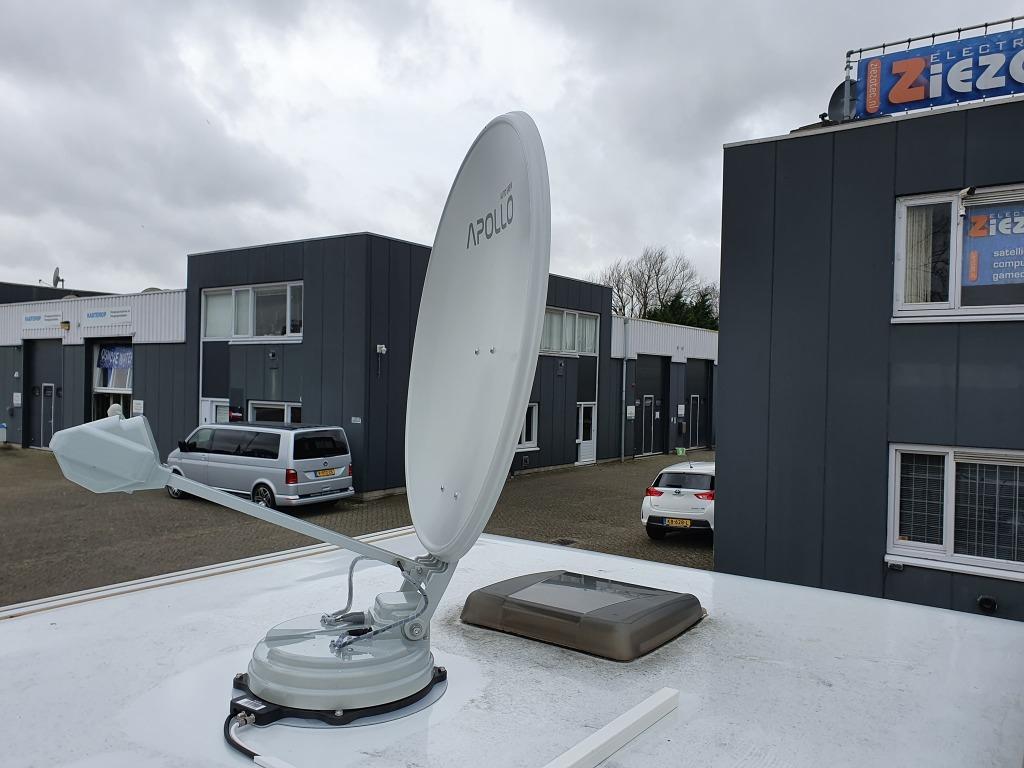 Xsarius Apollo 85 cm Auto Skew automatische schotel antenne, Audio, Tv en Foto, Ophalen of Verzenden, Nieuw, (Schotel)antenne