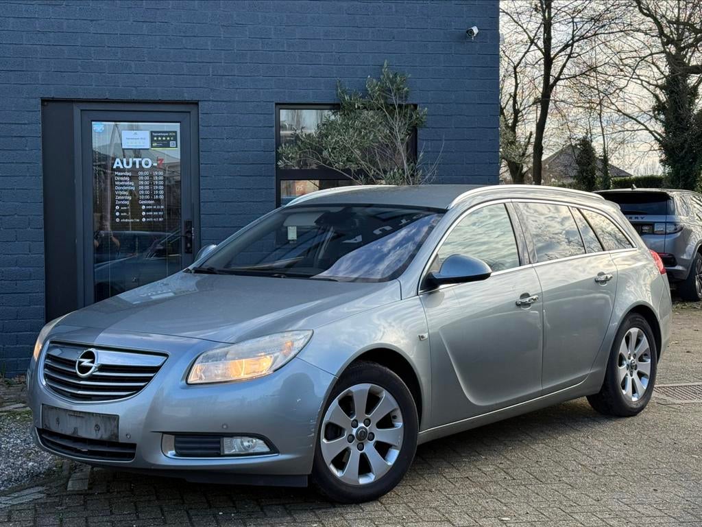 Opel Insiginia 2.0 CDTI Sports  2011 EURO 5! PRIX FIX, Auto's, Euro 5, 1956 cc, Zwart, Leder en Stof