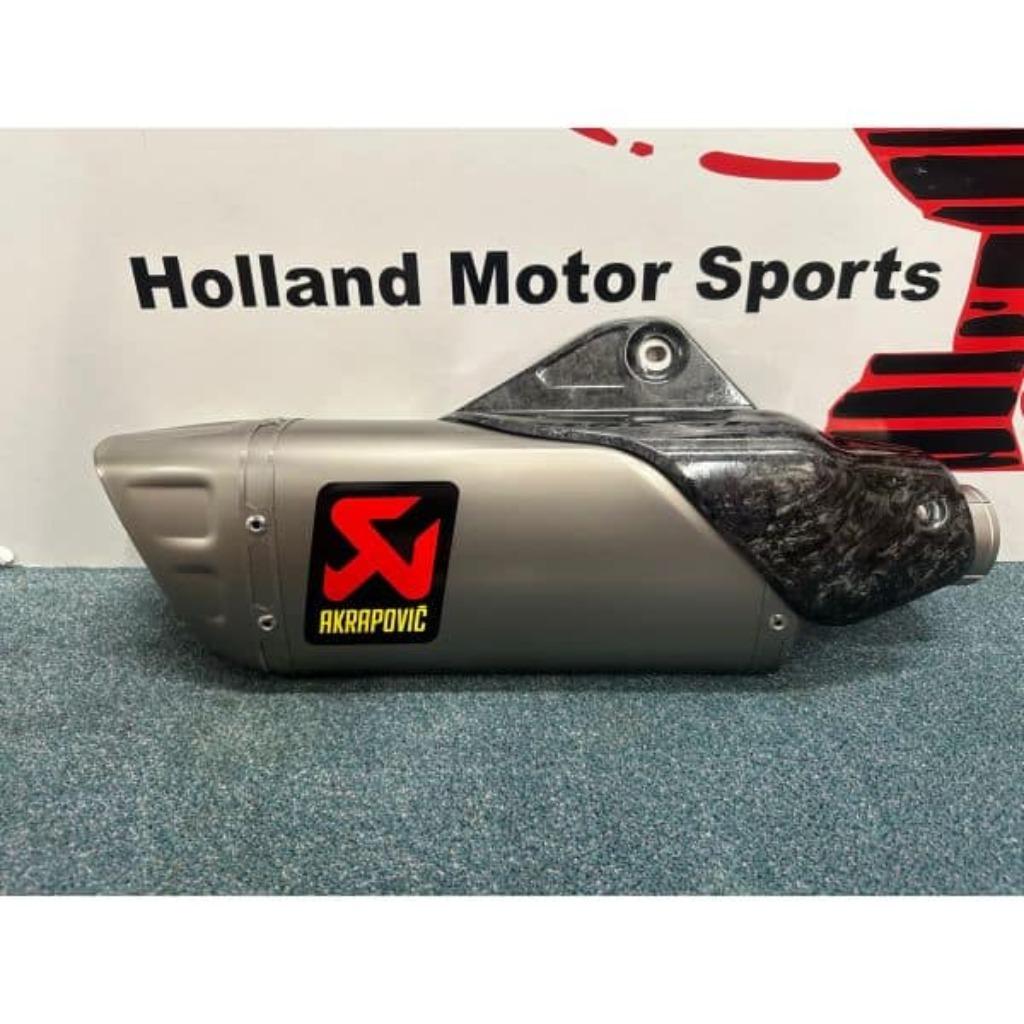Yamaha MT-10 Akrapovic titanium uitlaat demper mt10 mt 10, Ophalen of Verzenden, Gebruikt