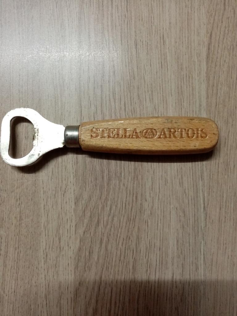 Stella Artois flessenopener 5€, Ophalen