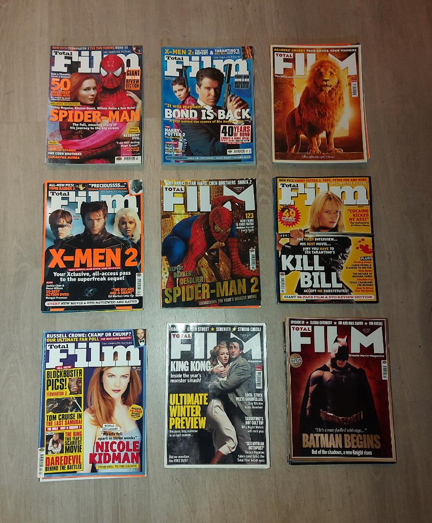TOTAL Film - Lot de 45 Magazines, Livres, Enlèvement ou Envoi, Comme neuf, Musique, Cinéma ou TV