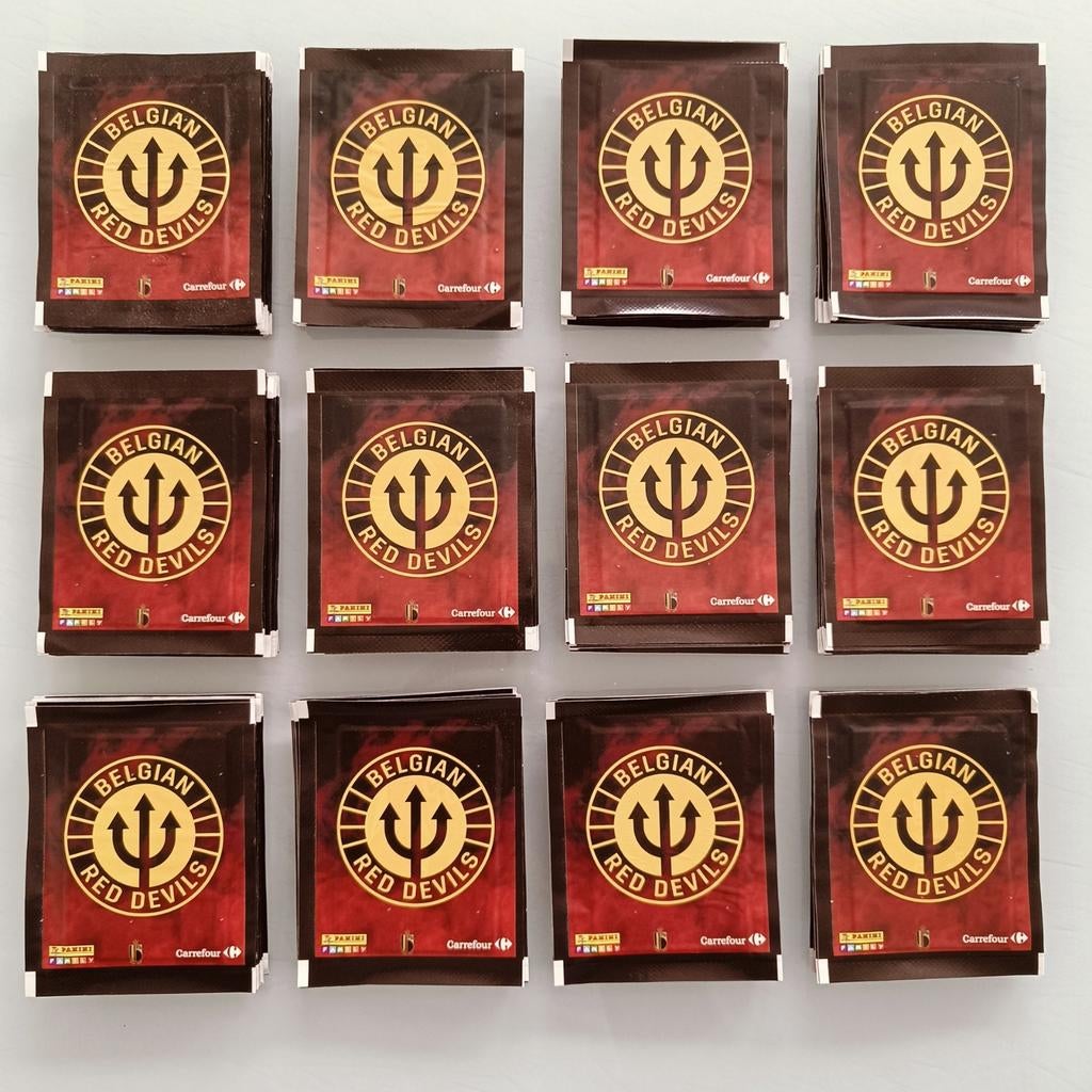 Panini des Diables Rouges Belges, Enlèvement ou Envoi, Neuf, Affiche, Image ou Autocollant