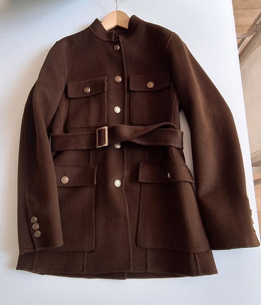 jasje driekwart, Massimo Dutti, Nieuw, Groen, Ophalen