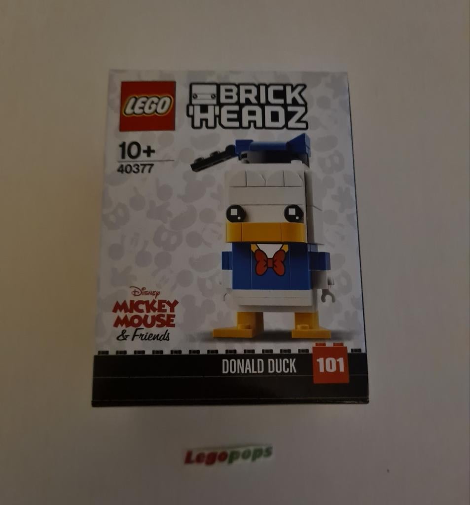 Lego - 40377 - Donald Duck - Brickheadz - NIEUW - SEALED, Ophalen of Verzenden, Nieuw, Lego