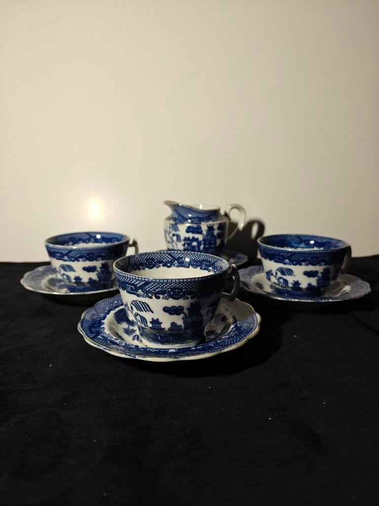 Blue Willow servies, Ophalen