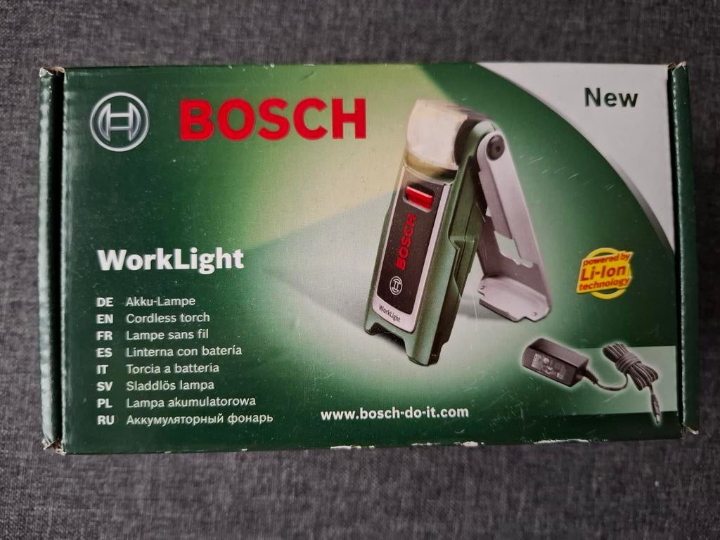 Lampe de travail LED Bosch à batterie 3,6 V rechargeable, Enlèvement ou Envoi, Neuf, Autres types