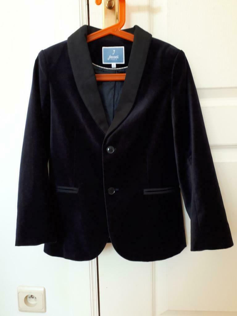 JACADI vest donkerblauw jongens 8j, Kinderen en Baby's, Jacadi, Trui of Vest, Ophalen of Verzenden, Zo goed als nieuw