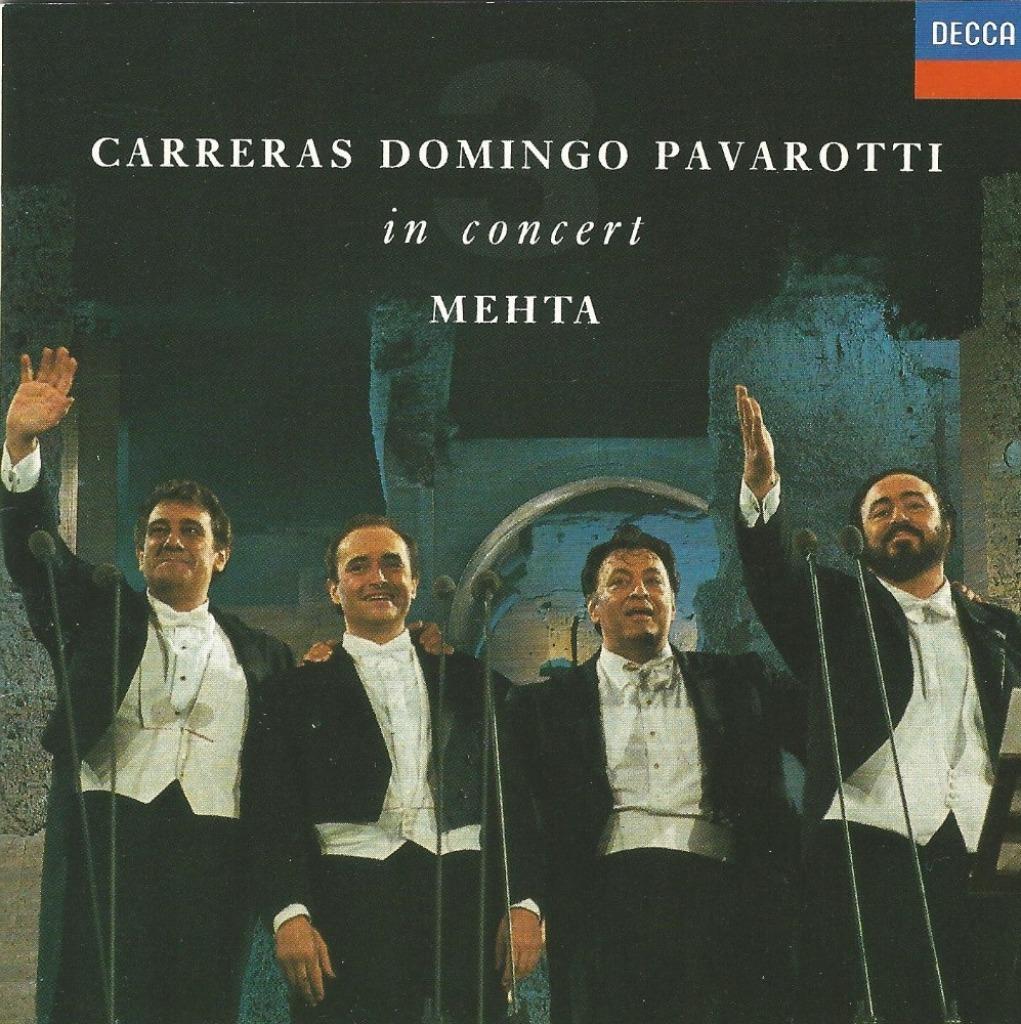 CD * CARRERAS DOMINGO PAVAROTTI IN CONCERT, Enlèvement ou Envoi, Comme neuf