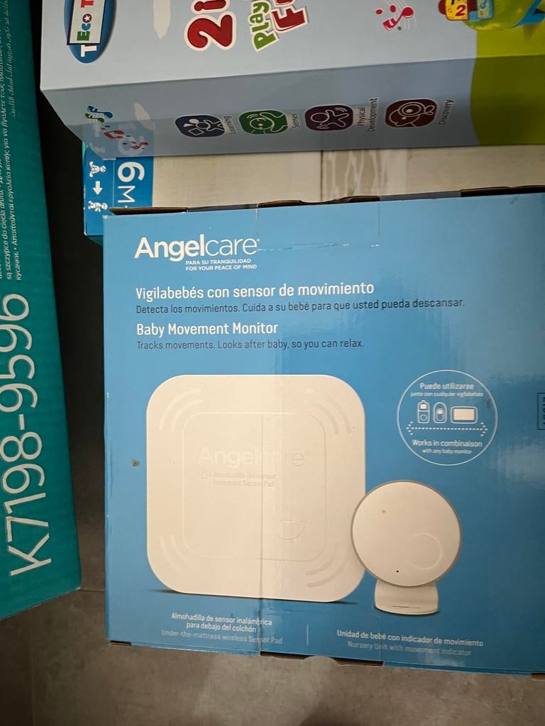 Alarmsysteem Angelcare bewegingsmonitor baby’s, Sans fil, Mouvement, Détecteur, Capteur ou Alarme, Comme neuf