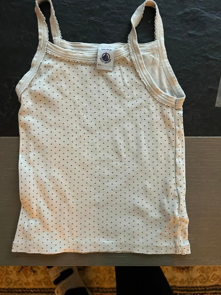 Meisjes onderhemdje, Ophalen, Zo goed als nieuw, Petit Bateau, Meisje