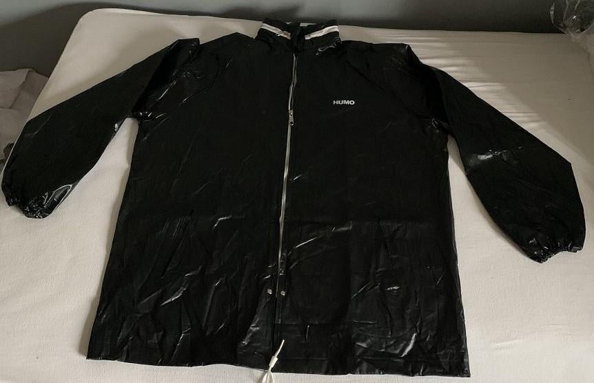 regenjas Humo zwart XL, Humo, Enlèvement ou Envoi, Taille 56/58 (XL), Comme neuf