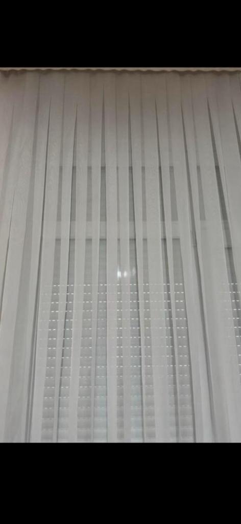 Rideau 182 X 245 cm, Ophalen, Wit, Zo goed als nieuw, 200 cm of meer