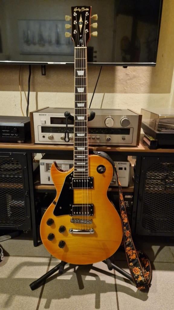 Guitare électrique Harley Benton gaucher, Musique & Instruments, Enlèvement, Comme neuf, Solid body, Autres marques
