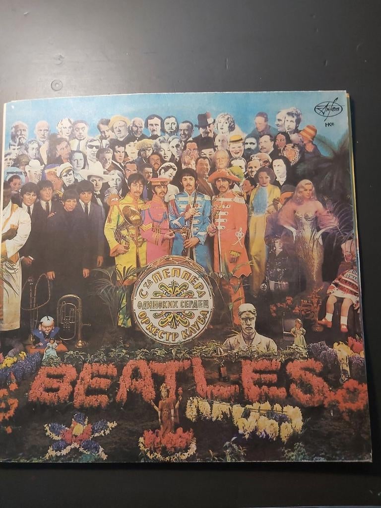 Russische dubbel-LP The Beatles, Cd's en Dvd's, Ophalen of Verzenden, Zo goed als nieuw