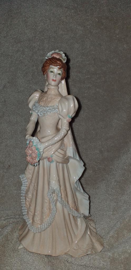 Vintage porseleinen beeld-Amelia - Franklin Mint, Verzamelen, Ophalen of Verzenden, Zo goed als nieuw, Mens