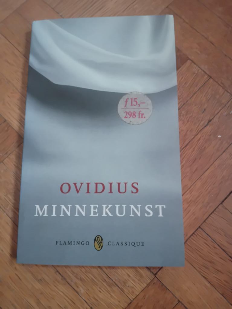 Boek ovidius minnekunst, Boeken, Ophalen of Verzenden