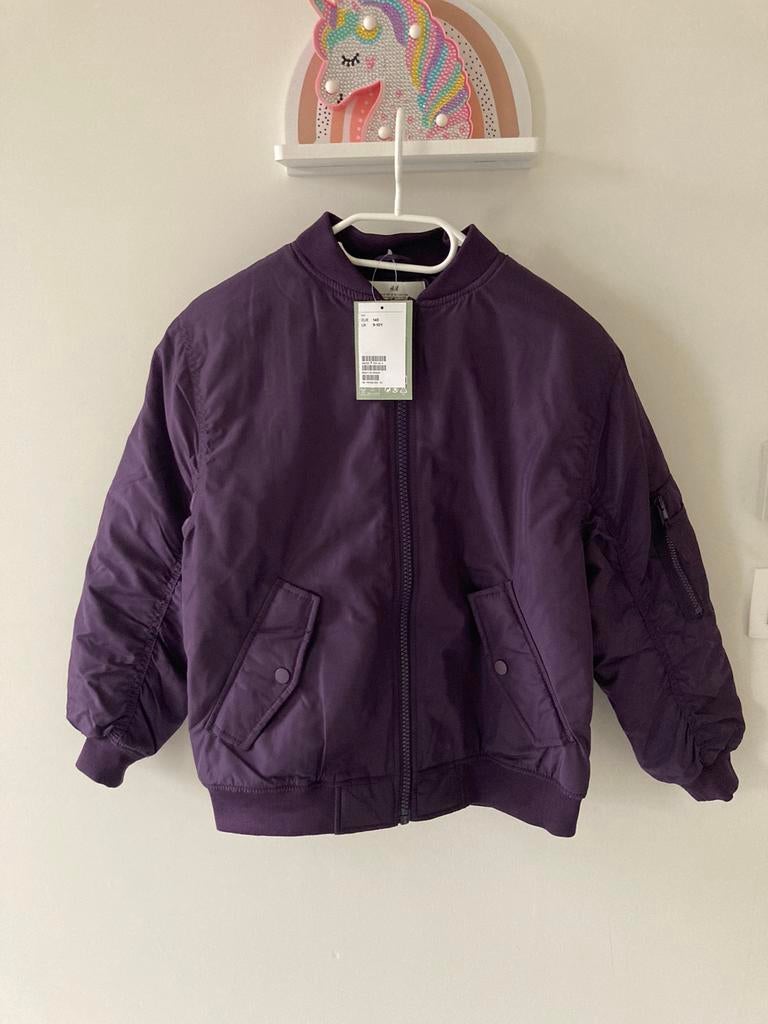 Bomber neuf H&M taille 140, Neuf, Enlèvement ou Envoi, H&M, Fille