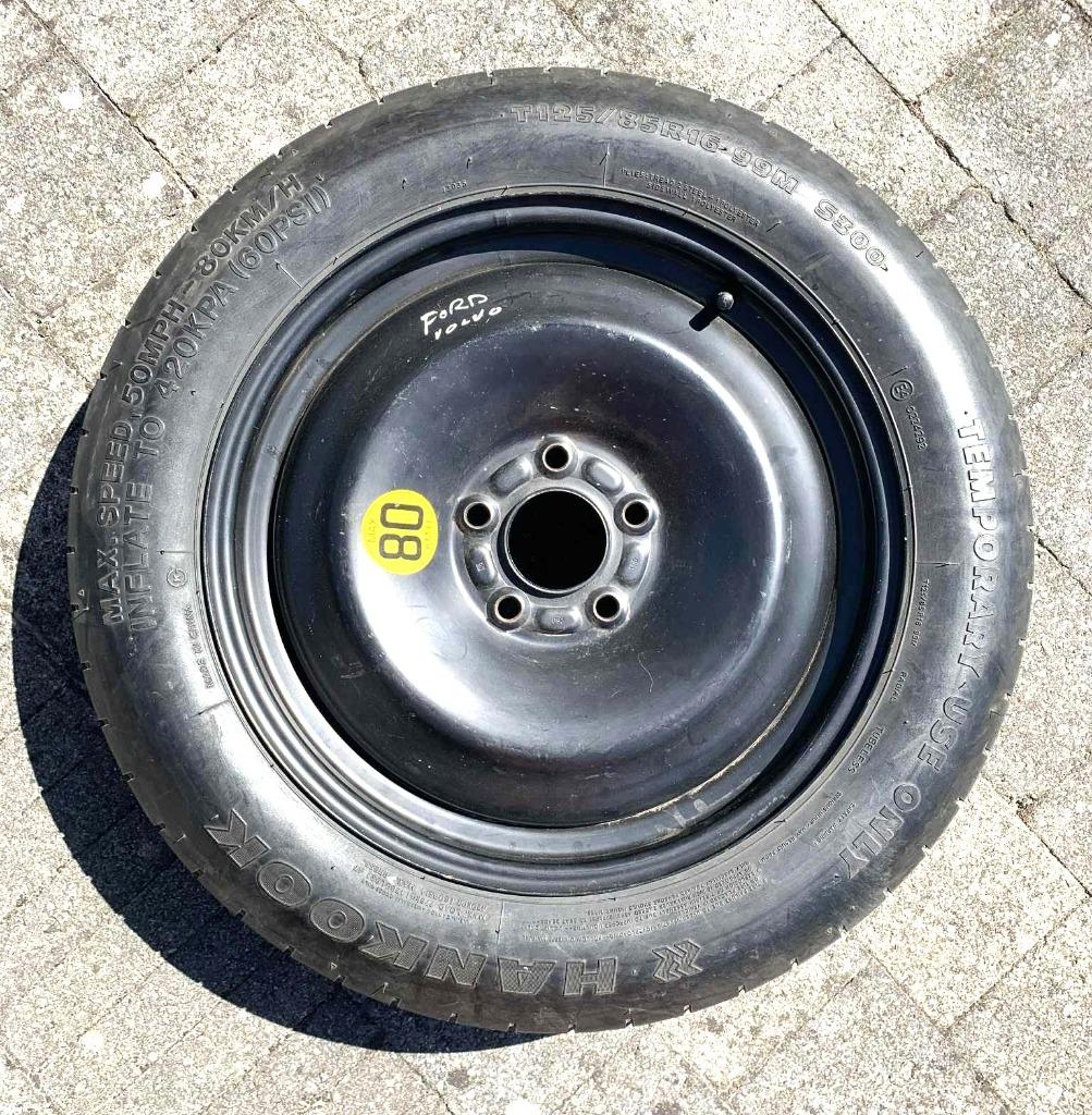 Reservewiel thuiskomertje o.a. Ford, Volvo, e.a., Autos : Pièces & Accessoires, Pneus & Jantes, Enlèvement