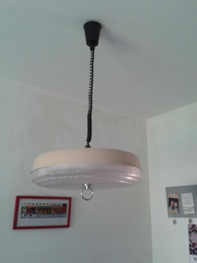 luminaire, Maison & Meubles, Lampes | Suspensions, Enlèvement, Comme neuf, Métal