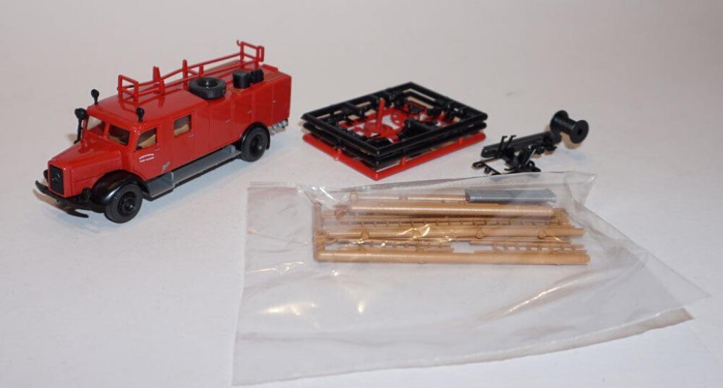 1:87 Roco 1341 Mercedes LF25 brandweer materiaalwagen, Ophalen of Verzenden, Nieuw, Bus of Vrachtwagen, Roco