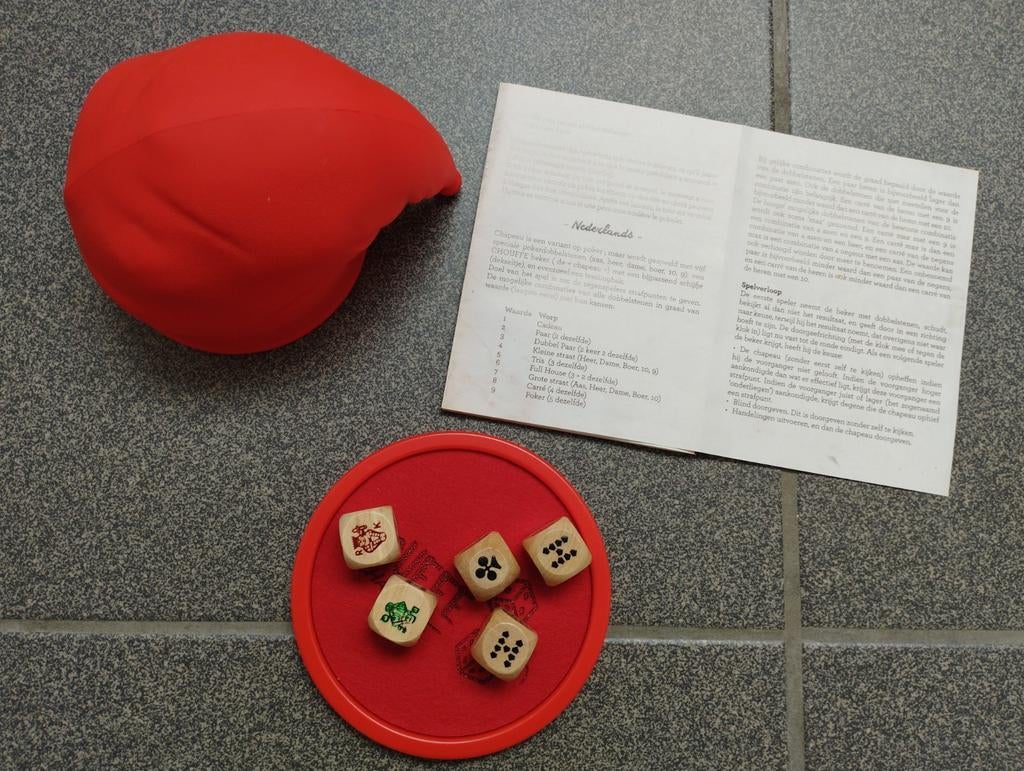 Spel pokervariant la Chouffe, Ophalen of Verzenden, Zo goed als nieuw