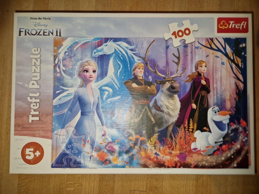 Puzzel Frozen 2   100 stukjes 5+, Ophalen of Verzenden, Meer dan 50 stukjes, Nieuw, 4 tot 6 jaar