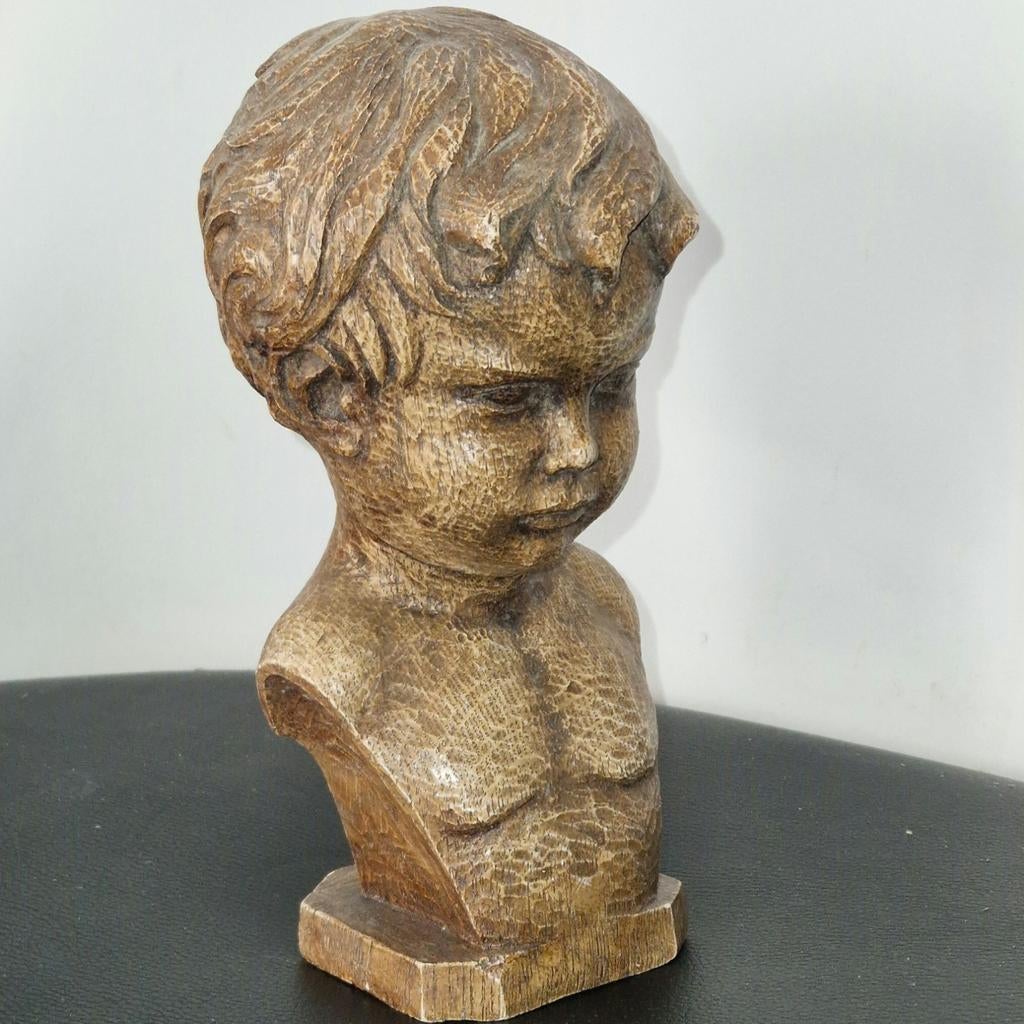 Geert Kunen | beeldhouwwerk | kinderbuste, Enlèvement