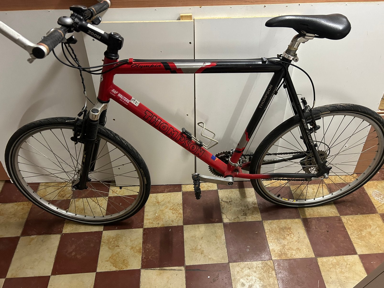 Mountainbike THOMPSON, Fietsen en Brommers, Gebruikt, Vering, 15 tot 20 versnellingen, 57 tot 61 cm