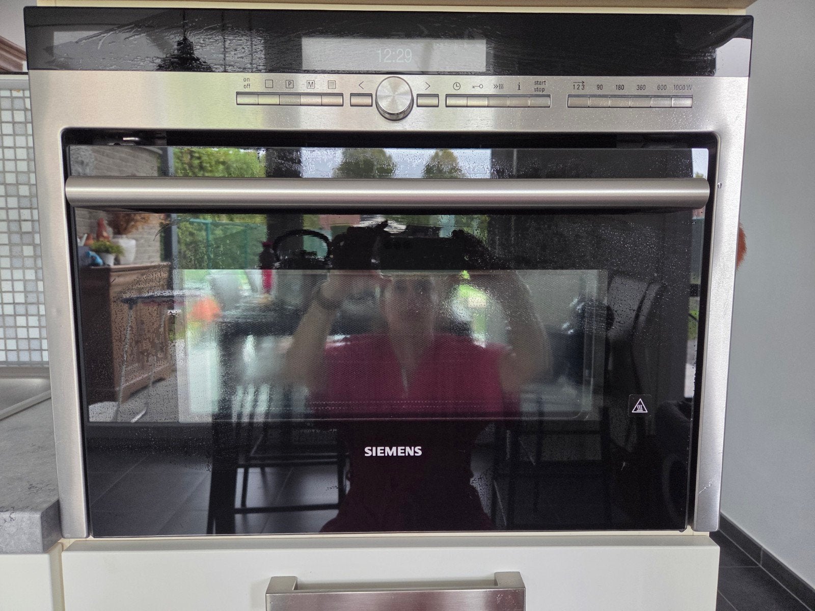 Compacte bakoven met microgolfoven functie en grill, Elektronische apparatuur, Ophalen, Gebruikt, Siemens, Combi-oven