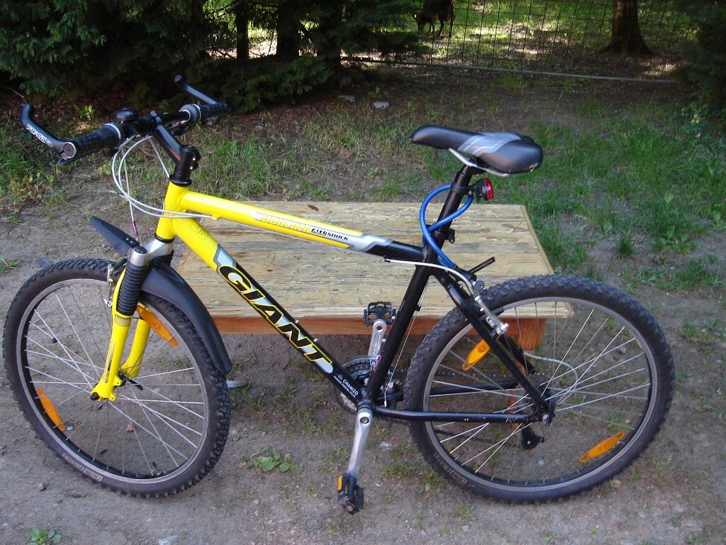 mountainbike giant, Fietsen en Brommers, Ophalen, 28 inch, 10 tot 15 versnellingen, Velgrem