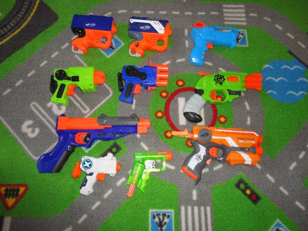 Jouet Fusil Nerf, Enlèvement, Comme neuf