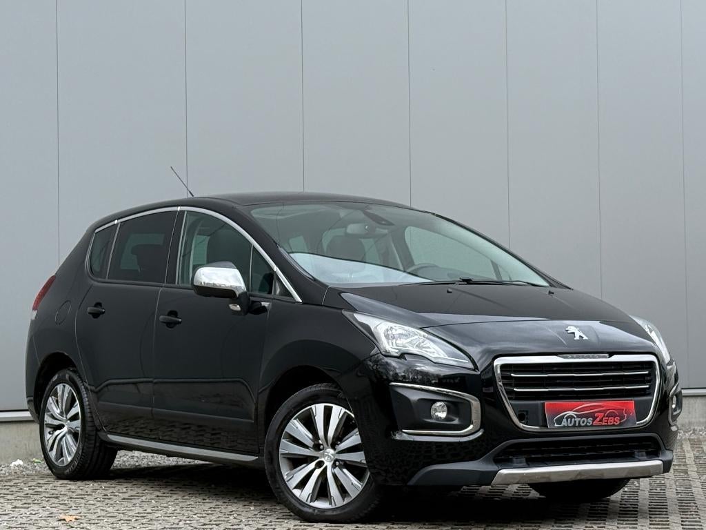 Peugeot 3008 1.6 HDi Automaat Pano HeadUp Cruise Navi Euro5, Auto's, Euro 5, 4 cilinders, 110 g/km, Leder en Stof