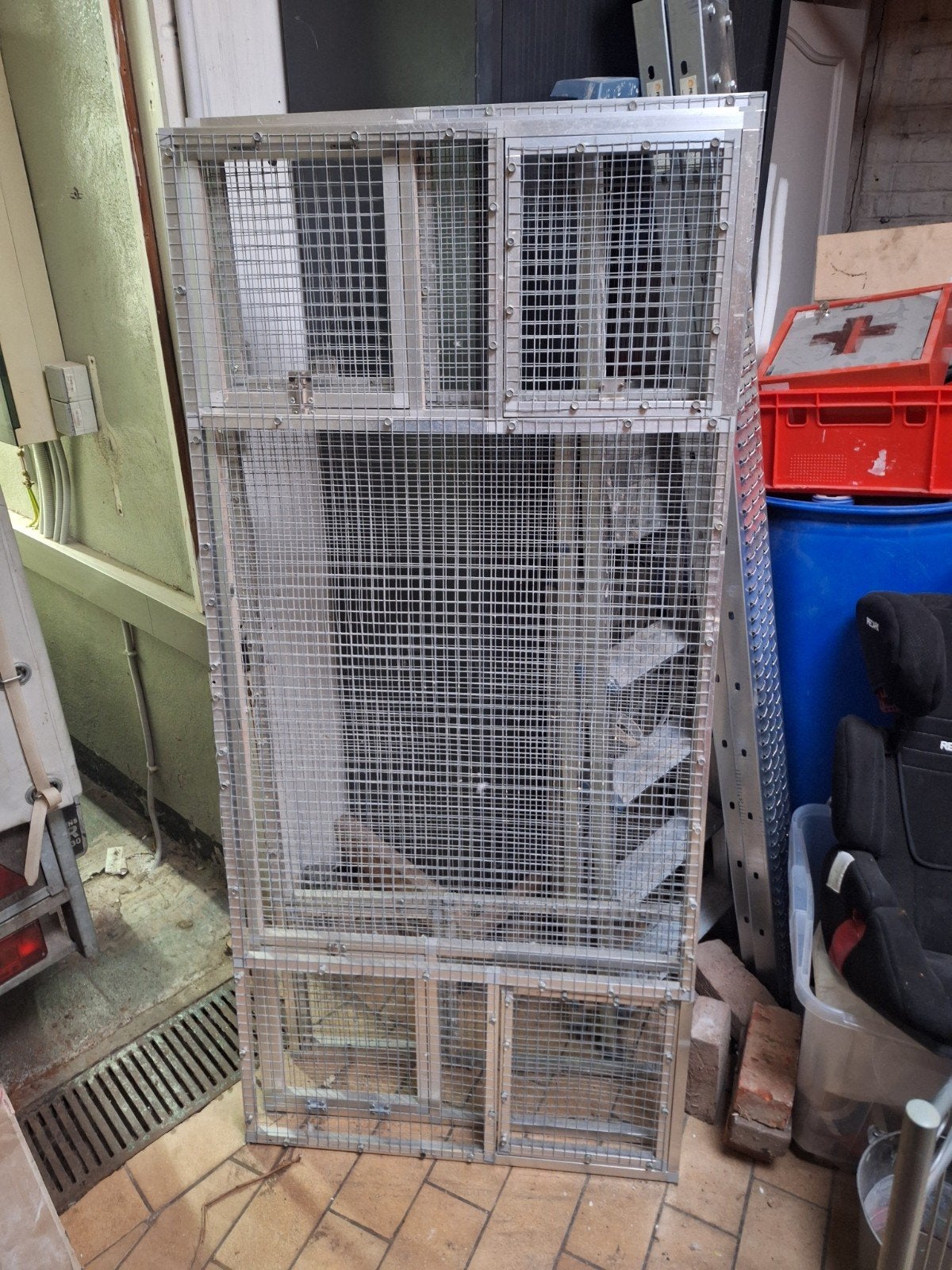 aluminium met trespa platen, Ophalen, Aluminium