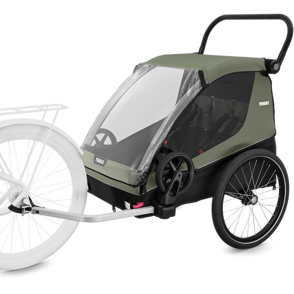 Thule Courier Vintage Green - Fietskar, Fietsen en Brommers, Ophalen, Nieuw, 40 tot 60 kg, Thule