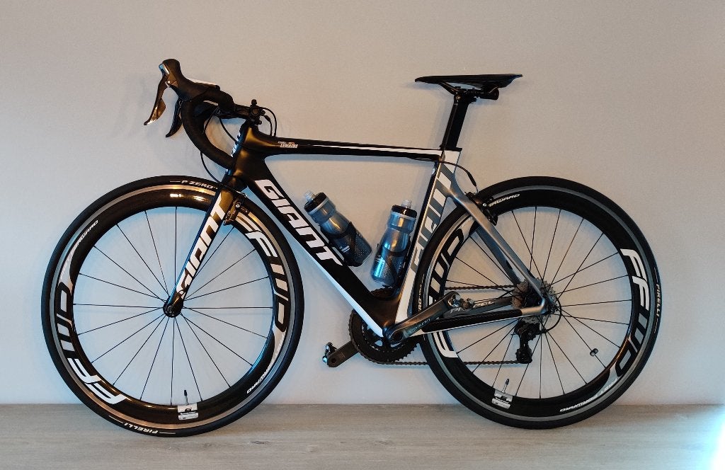 Giant Propel in prachtstaat incl. nieuwe Garmin EDGE 1030., Ophalen, Gebruikt, Velgrem, Versnellingen