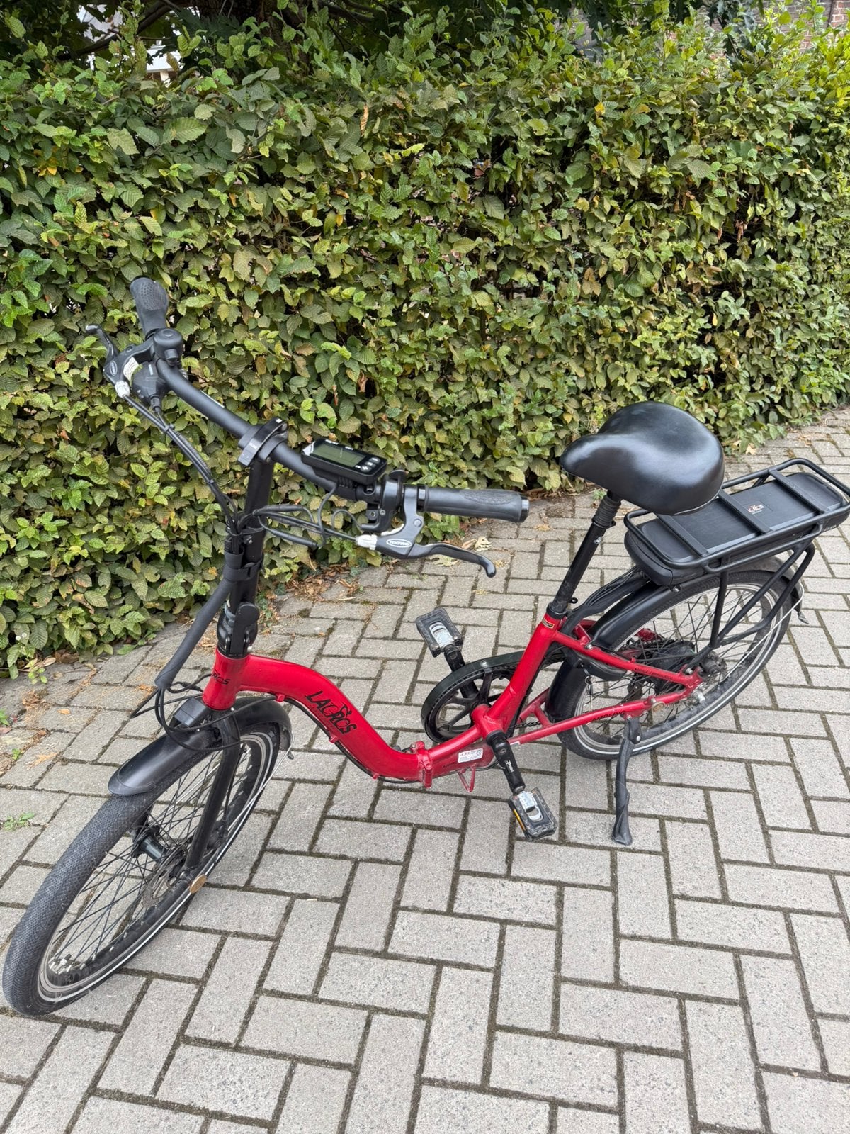 LACROS Ambling, mooie elektrische plooifiets. Lage instap, Fietsen en Brommers, Ophalen, Zo goed als nieuw, Totaal opvouwbaar