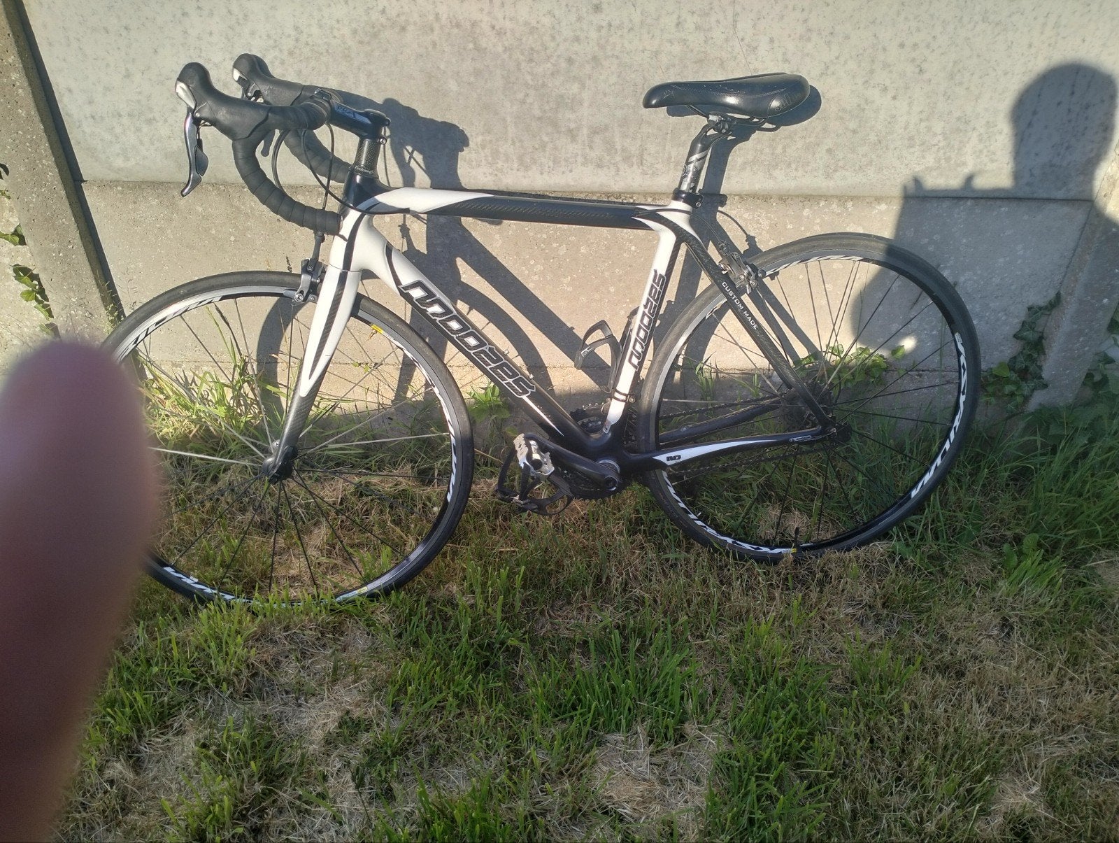 Race fiets moozes 52 inch carbon frame, Vélos & Vélomoteurs, Enlèvement, 28 pouces