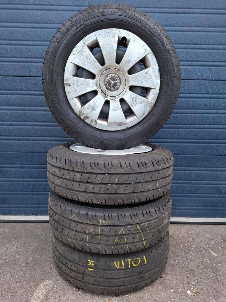 Mercedes-Benz Vito Viano velgen 205-65-16 5x112 - Set 20.37, Auto-onderdelen, Banden en Velgen, Banden en Velgen, Zomerbanden