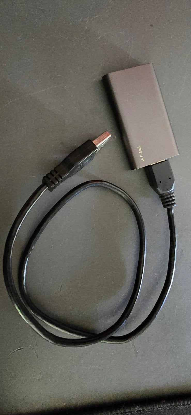 SSD externe PNY 1 To, Informatique & Logiciels, Disques durs, Enlèvement, SSD