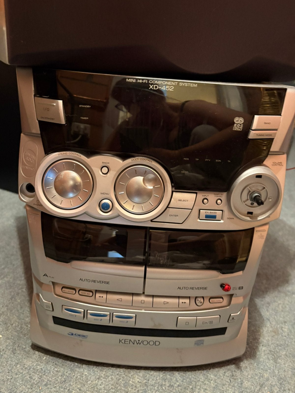 Kenwood stereo keten, Audio, Tv en Foto, Stereoketens, Ophalen, Gebruikt, Tuner of Radio, Overige merken